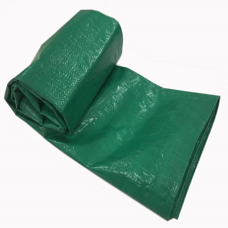 녹색 HDPE에 의하여 길쌈되는 직물 방수포 LDPE는 PE 방수포 트럭 덮개 방수포 플라스틱 장을 박판으로 만들었습니다